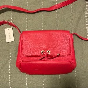 Bright Red Talbots Side Bag